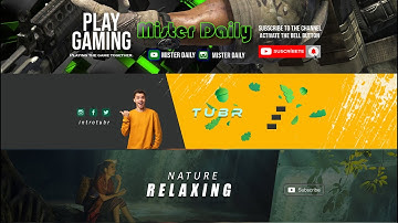 How To make a YouTube Channel Art Banner - Photoshop 2021