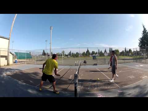 Erne Perry-Geoffrey Justice vs. Tim Hatzenbeler-Frank Major 5.0 Pickleball HD