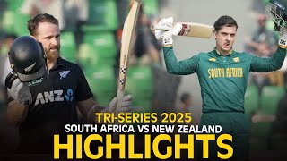 Full Highlights | South Africa vs New Zealand | Tri-Nation Series 2025 | PCB | M3J1K