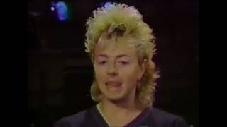 Brian Setzer 1986 New Music Magazine Interview. Canadian TV.