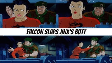 Falcon slaps Jinx