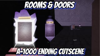 Rooms & Doors a-1000 Ending Cutscene