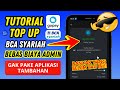 TERBUKTI‼️ Cara Isi GoPay GRATIS Biaya Admin via BSya by BCA Syariah