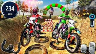 Motocross Racing Bike Motor Stunt Racer - Clan Race Dirt Bike Stunt Mega Ramp - Android GamePlay #2 screenshot 3