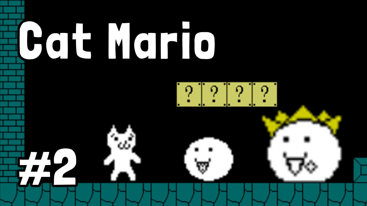 Cat Mario #2 - ¡Debes Ser Optimista! (Nivel 2) 