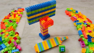 Satisfying DIY Basketball ASMR/ Building Blocks/block game/Lego building blocks#asmr#buildingblocks