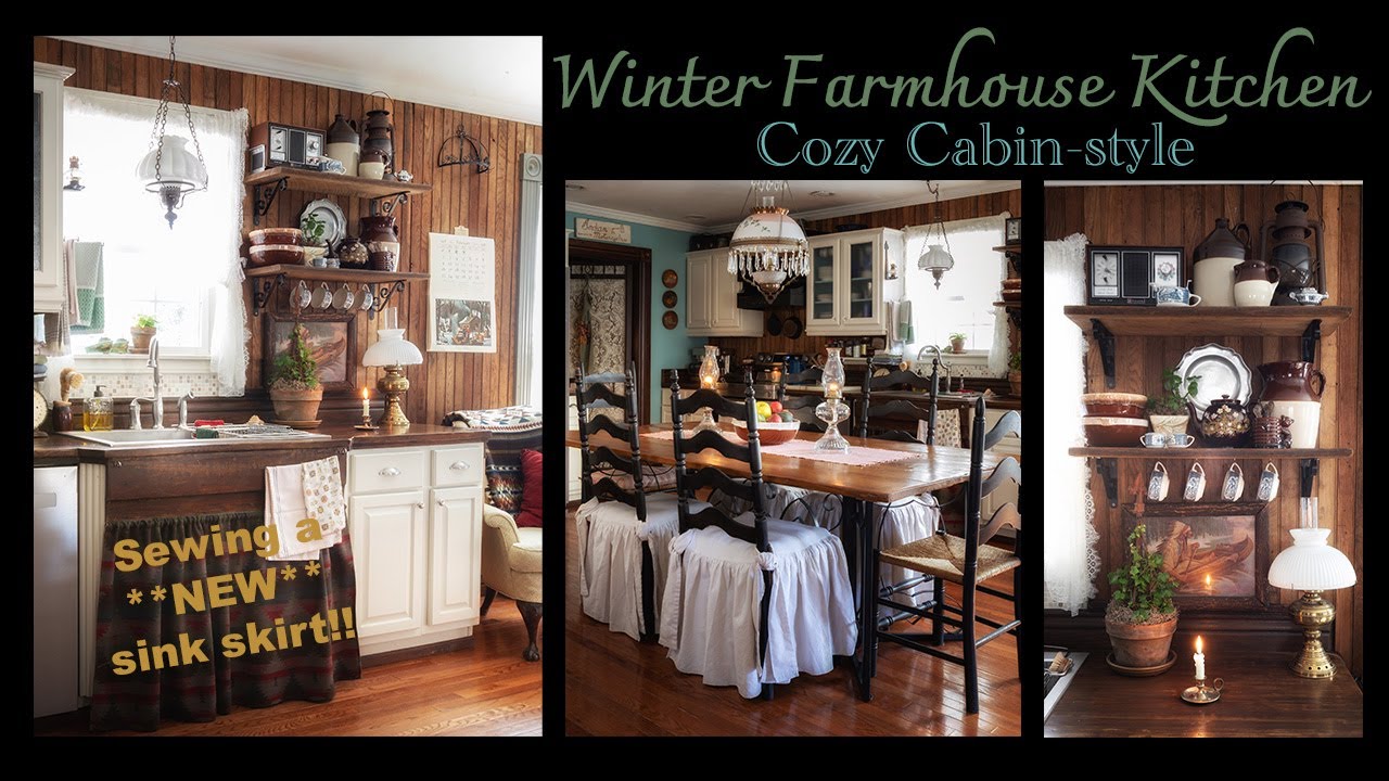 Winter Farmhouse Kitchen | Keeping a Heritage | Vintage Style | Using ...