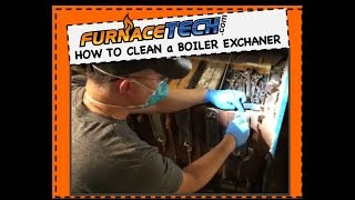 How to Clean a Boiler Heat Exchanger - Video #9