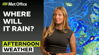 19/08/2026 - Brightening up in the south - Afternoon Weather Forecast UK - Met Office Weather