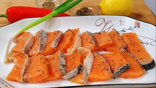 黑椒香草蒸三文魚 Steamed Salmon with Black Pepper and Vanilla