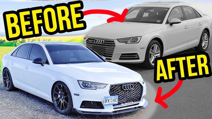 Audi A4 B8 8k Limo. Tuning Story (Bagged,Widebody) 