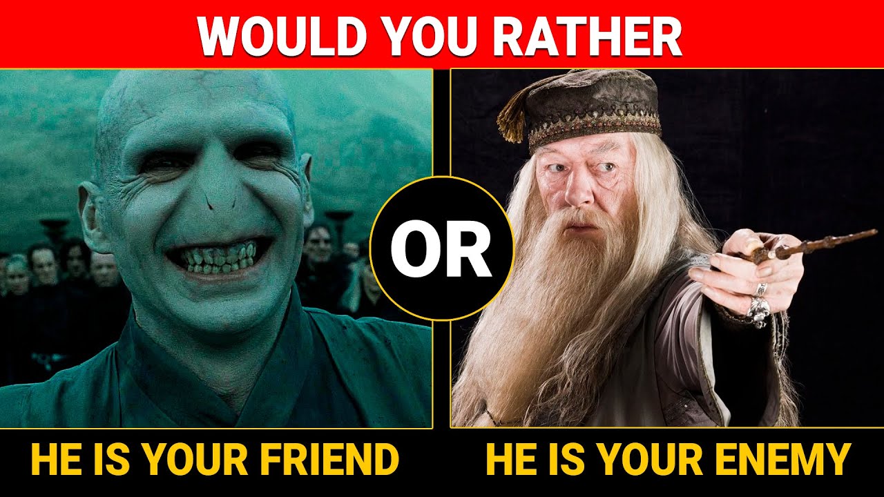 Would You Rather ⚡ Harry Potter Edition Part 5 ⚡ [ONLY FOR WIZARDS ...