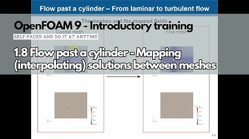 1.8 Module 1 | Introduction to OpenFOAM - OpenFOAM 101 #openfoamtraining