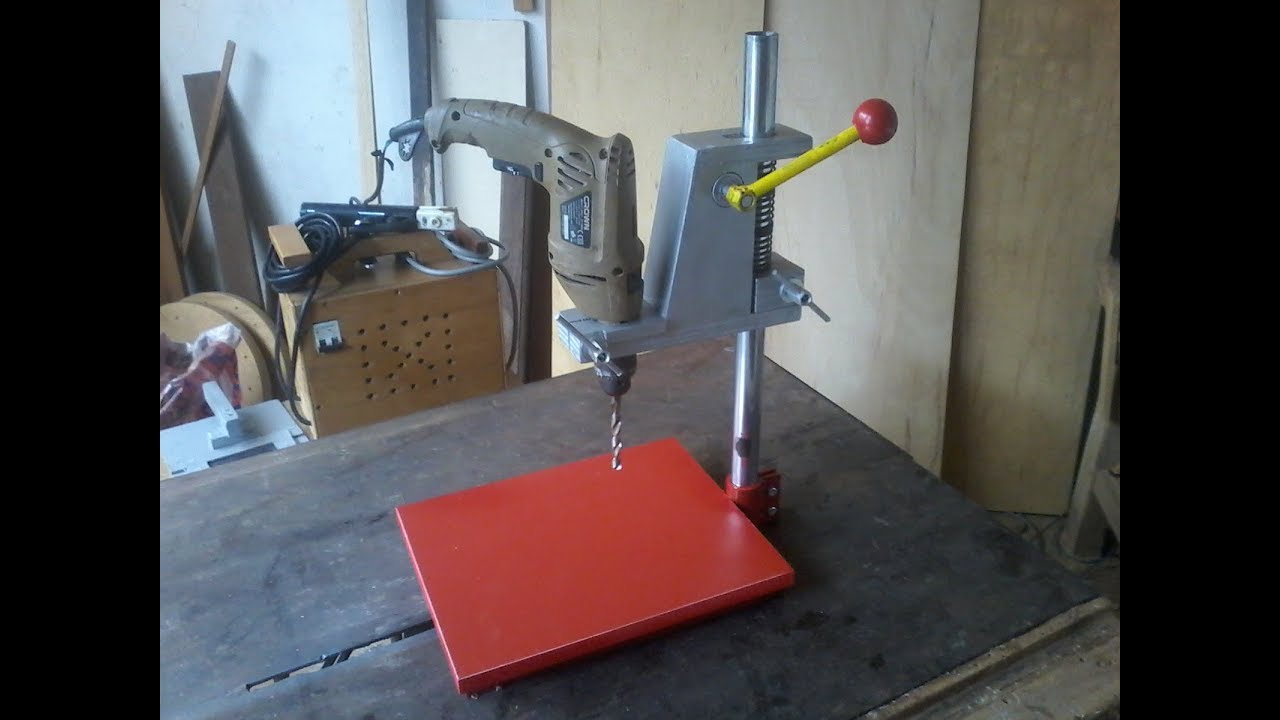 SOPORTE PARA TALADRO CASERO/ BUILDING A DRILL STAND 