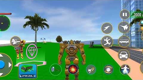 Army Bus Robot Car 3d - Jet Battle - New Android Games