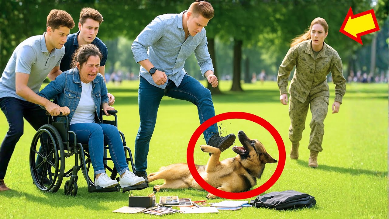 Rich Teens Harassed a Woman in a Wheelchair and Hurt Her Dog — Until a Navy SEAL Intervened.