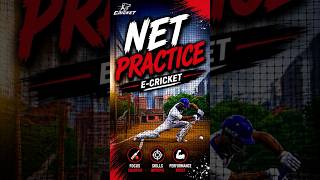Net Practice | E-Cricket | Variety of Shots !@ecricketgameofficial #sports