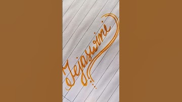 Tejaswini Name Art #shorts #ytshorts