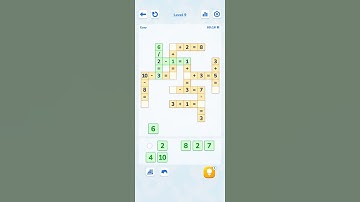 Crossmath - Math Puzzle Game Relax Level 9 (Android/IOS)