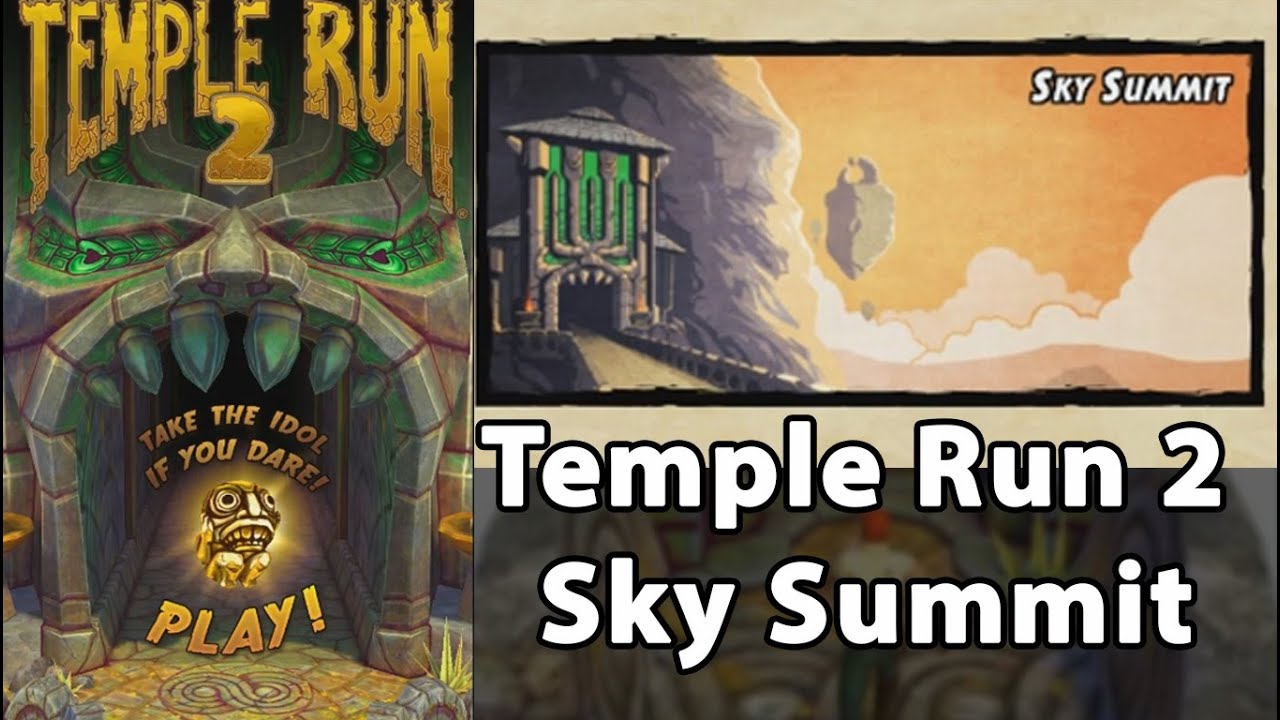 Temple Run 2 Sky Summit 15 Minutes Game Play (Ios/Android) - Youtube