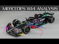Mercedes w14    aerodynamics analysis and initial thoughts