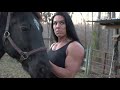 Megan and jennifer in farm girl muscle lust