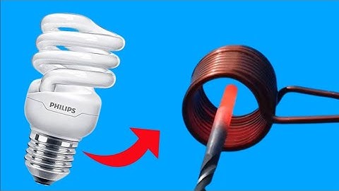 Turns Your Old CFL Lamp Into Awesome Induction Heater Using This Simple Tricks