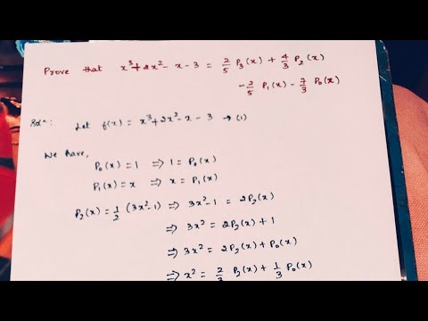 Express f(x) interms