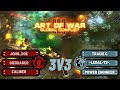 Art of War 3 - Mobile RTS Test 3v3! (Ultra Action)
