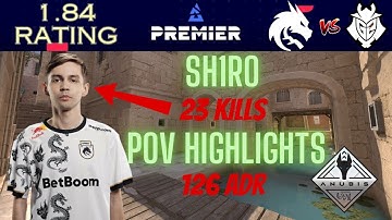 ⫷CS2 POV HIGHLIGHTS⫸ Sh1ro | BLAST Premier Spring Final 2024 | Spirit vs G2 | map3 Anubis |