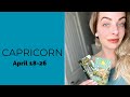 CAPRICORN:  Here Comes the Money, and Here Comes the Success.  April 18-26