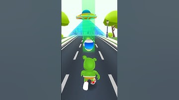 Gummy Bear Run Game! #ytshorts  #games #viral
