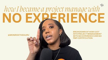 How I Became a Project Manager with No Experience