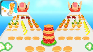 PANCAKE RUN 🥞💕: All Levels Gameplay Walkthrough Android, iOS NEW UPDATE