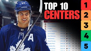 Ranking My Top 10 NHL CENTERS