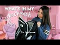 what's in my backpack 2018 // senior year of high school