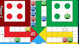 Ludo Game in 4 Players | ludo king 4 players | ludo Gameplay