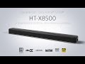 SONY HT-X8500 2.1 Dolby Atmos Soundbar Unboxing!