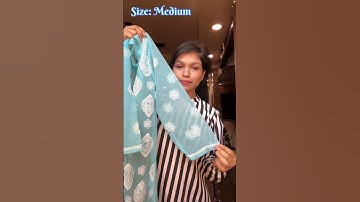 Chikankari Kurti 💙Meesho Finds 💕 #shorts #meeshoapp #meeshohaul