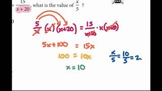 SAT Practice Test 3 (problem 5) - Algebra 2