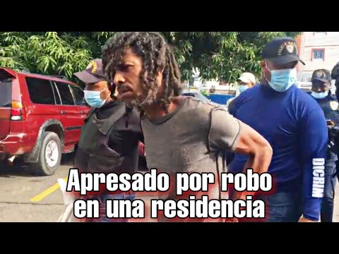 Apresan uno acusado de cometer robo en una residencia
