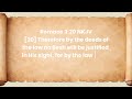 GRACE, God's Provision &amp; Empowerment for Righteousness. 