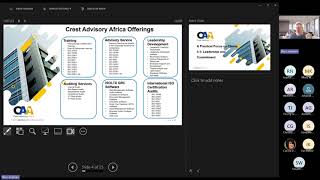 CAA Webinar Series: The practical way to implement Clause 5.1: Leadership