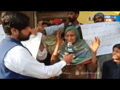 Kandiaro Protest - Sots - Sindh TV News - YouTube