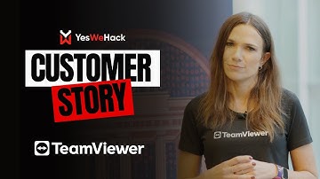YesWeHack Customer Story: TeamViewer, the digital workplace platform