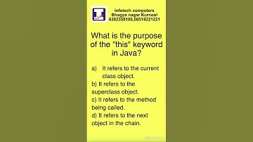 42 java Quiz    Infotech Computers Bhagyanagar Kurnool 6302358106, 08518221221 #CodeQuiz#ShortsQuiz#