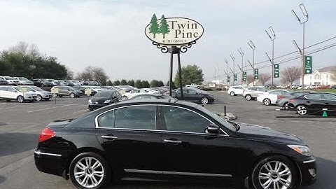 How to Use Start a 2012 Hyundai Genesis if the Key Fob Battery Dies