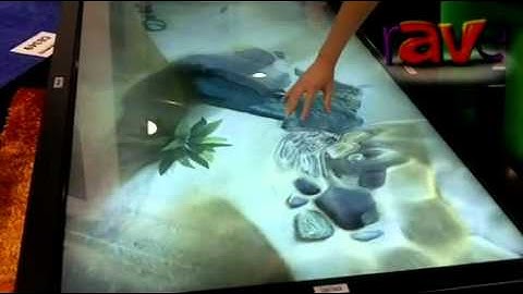 InfoComm 2012: Cyber Touch Introduces its Multi-Touch Tables