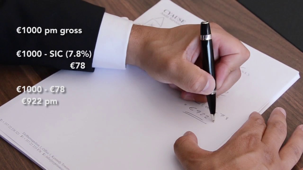 Cyprus Payroll Explained (Simple Example) YouTube