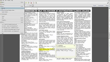 Sticky Notes & Highlighting in Acrobat Reader X